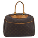 LOUIS VUITTON Monogram Deauville Hand Bag M47270 LV Auth 194557-13