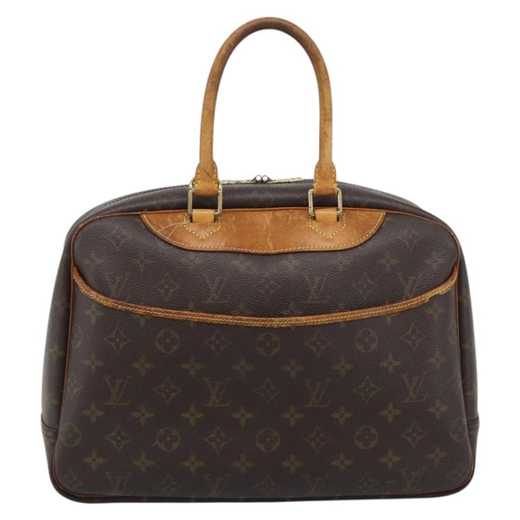 LOUIS VUITTON Monogram Deauville Hand Bag M47270 LV Auth 194557