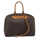 LOUIS VUITTON Monogram Deauville Hand Bag M47270 LV Auth 194557-2
