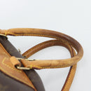 LOUIS VUITTON Monogram Deauville Hand Bag M47270 LV Auth 194557-8