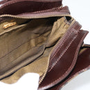 FENDI Zucca Canvas Hand Bag Brown Gold Tone Auth 194558V-18