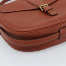 LOUIS VUITTON Epi Jeune Fille MM Shoulder Bag Brown M52153 LV Auth 194559-15