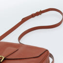 LOUIS VUITTON Epi Jeune Fille MM Shoulder Bag Brown M52153 LV Auth 194559-8