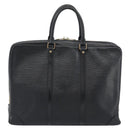 LOUIS VUITTON Epi Porte Documents Voyage Business Bag Black M40321 Auth 194561-2