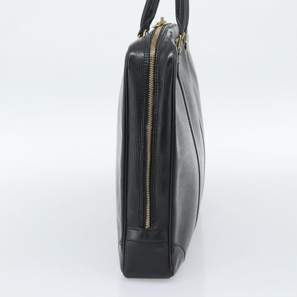 LOUIS VUITTON Epi Porte Documents Voyage Business Bag Black M40321 Auth 194561