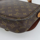 LOUIS VUITTON Monogram Saint Cloud GM Shoulder Bag M51242 LV Auth 194563-16