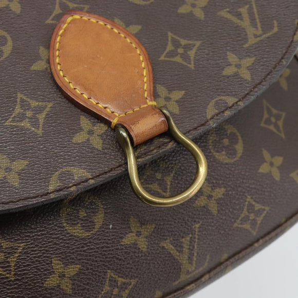 LOUIS VUITTON Monogram Saint Cloud GM Shoulder Bag M51242 LV Auth 194563