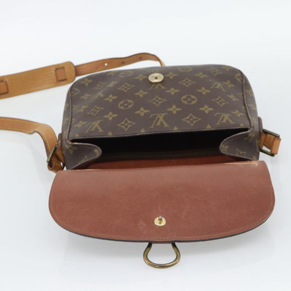 LOUIS VUITTON Monogram Saint Cloud GM Shoulder Bag M51242 LV Auth 194563