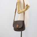 LOUIS VUITTON Monogram Saint Cloud GM Shoulder Bag M51242 LV Auth 194563-25