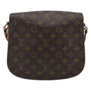 LOUIS VUITTON Monogram Saint Cloud GM Shoulder Bag M51242 LV Auth 194563-2
