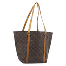 LOUIS VUITTON Monogram Sac Shopping Tote Bag M51108 LV Auth 194564-1