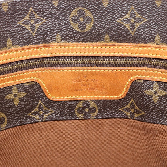 LOUIS VUITTON Monogram Sac Shopping Tote Bag M51108 LV Auth 194564