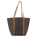 LOUIS VUITTON Monogram Sac Shopping Tote Bag M51108 LV Auth 194564-2