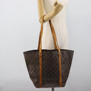LOUIS VUITTON Monogram Sac Shopping Tote Bag M51108 LV Auth 194564-23