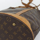 LOUIS VUITTON Monogram Bucket GM Shoulder Bag M42236 LV Auth 194566-17