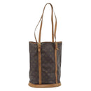 LOUIS VUITTON Monogram Bucket GM Shoulder Bag M42236 LV Auth 194566-1