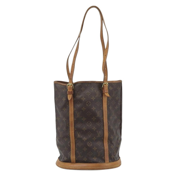 LOUIS VUITTON Monogram Bucket GM Shoulder Bag M42236 LV Auth 194566