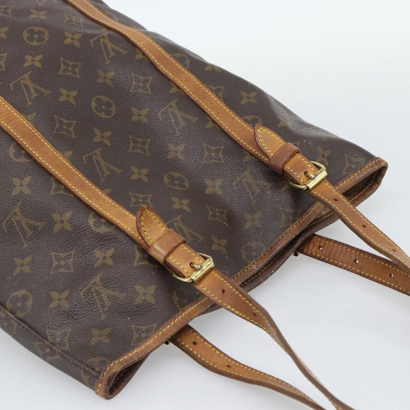 LOUIS VUITTON Monogram Bucket GM Shoulder Bag M42236 LV Auth 194566