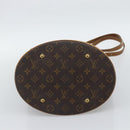 LOUIS VUITTON Monogram Bucket GM Shoulder Bag M42236 LV Auth 194566-5