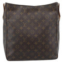 LOUIS VUITTON Monogram Looping GM Shoulder Bag M51145 LV Auth 194567-2