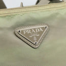 PRADA Tote Bag Nylon Green Auth 194568-14