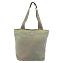 PRADA Tote Bag Nylon Green Auth 194568-2