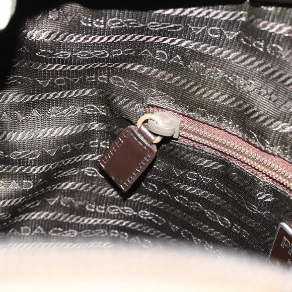 PRADA Tote Bag Nylon Green Auth 194568