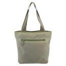 PRADA Tote Bag Nylon Green Auth 194568-3
