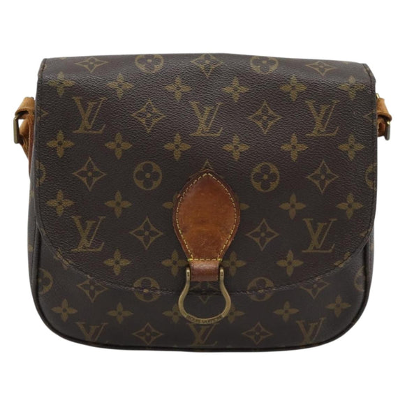 LOUIS VUITTON Monogram Saint Cloud GM Shoulder Bag M51242 LV Auth 194571