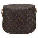 LOUIS VUITTON Monogram Saint Cloud GM Shoulder Bag M51242 LV Auth 194571-2