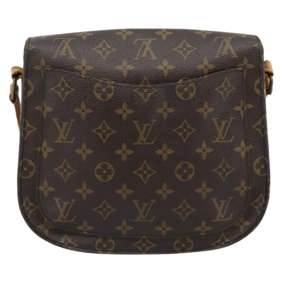LOUIS VUITTON Monogram Saint Cloud GM Shoulder Bag M51242 LV Auth 194571