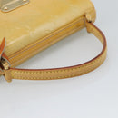 LOUIS VUITTON Monogram Vernis Spring Street Hand Bag Gris M91029 LV Auth 194572-7