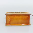 LOUIS VUITTON Monogram Vernis Spring Street Hand Bag Gris M91029 LV Auth 194572-5