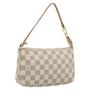 LOUIS VUITTON Damier Azur Pochette Accessoires Pouch N51986 LV Auth 194573V-1