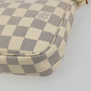 LOUIS VUITTON Damier Azur Pochette Accessoires Pouch N51986 LV Auth 194573V-14