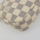 LOUIS VUITTON Damier Azur Pochette Accessoires Pouch N51986 LV Auth 194573V-15