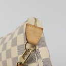 LOUIS VUITTON Damier Azur Pochette Accessoires Pouch N51986 LV Auth 194573V-18