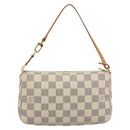 LOUIS VUITTON Damier Azur Pochette Accessoires Pouch N51986 LV Auth 194573V-2