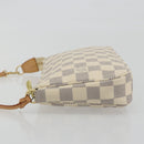 LOUIS VUITTON Damier Azur Pochette Accessoires Pouch N51986 LV Auth 194573V-4
