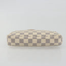 LOUIS VUITTON Damier Azur Pochette Accessoires Pouch N51986 LV Auth 194573V-5