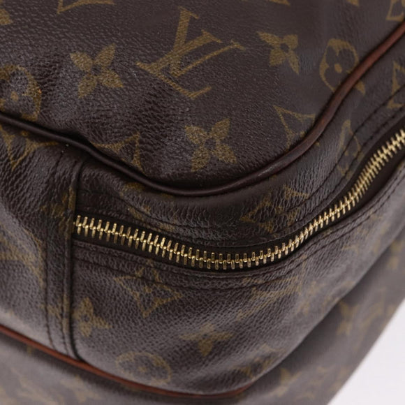 LOUIS VUITTON Monogram Alize de Poche Boston Bag 2way M41392 LV Auth 194574