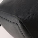 LOUIS VUITTON Epi Keepall 55 Boston Bag Noir Black M42952 LV Auth 194576-13