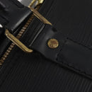 LOUIS VUITTON Epi Keepall 55 Boston Bag Noir Black M42952 LV Auth 194576-14