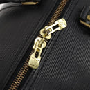 LOUIS VUITTON Epi Keepall 55 Boston Bag Noir Black M42952 LV Auth 194576-17