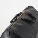 LOUIS VUITTON Epi Keepall 55 Boston Bag Noir Black M42952 LV Auth 194576-6