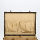 FENDI Zucca Canvas Trunk Black Brown Auth 194577A-11