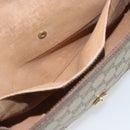 GUCCI GG Supreme Web Sherry Line Clutch Bag PVC Beige 156 01 030 Auth 194580-11
