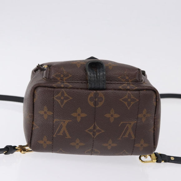 LOUIS VUITTON Monogram Palm Springs MINI Backpack M44873 LV Auth 194582
