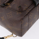 LOUIS VUITTON Monogram Palm Springs MINI Backpack M44873 LV Auth 194582-10