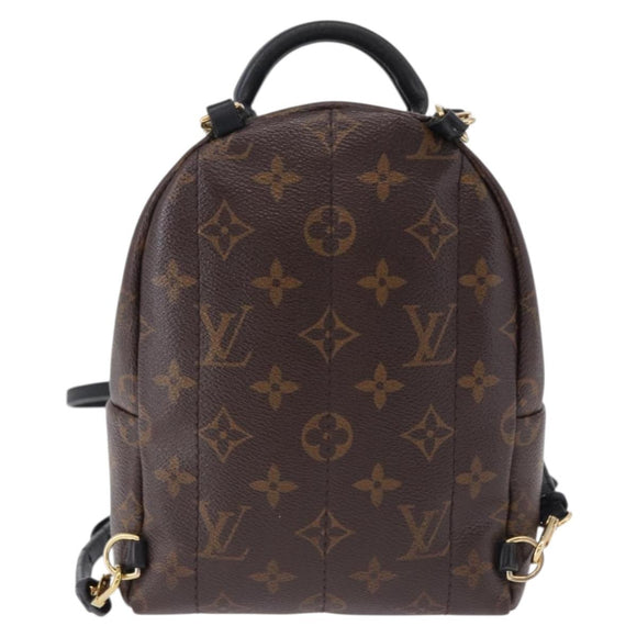 LOUIS VUITTON Monogram Palm Springs MINI Backpack M44873 LV Auth 194582